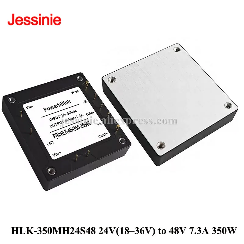 Hi-Link HLK-350MH24S48 350W 24V 18–36V to 48V 7.3A DC-DC Half-Brick Isolated Power Supply Module Regulated Single Outpu