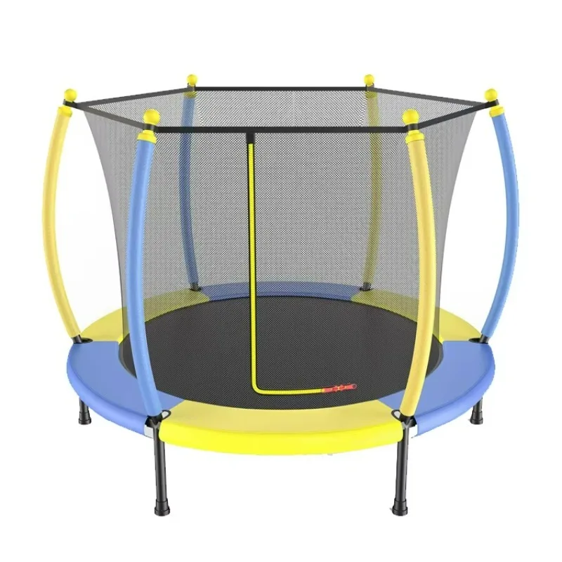 

Mini Size Trampoline With Safety Net Compact Design Customizable For Home Sports And Indoor Fitness