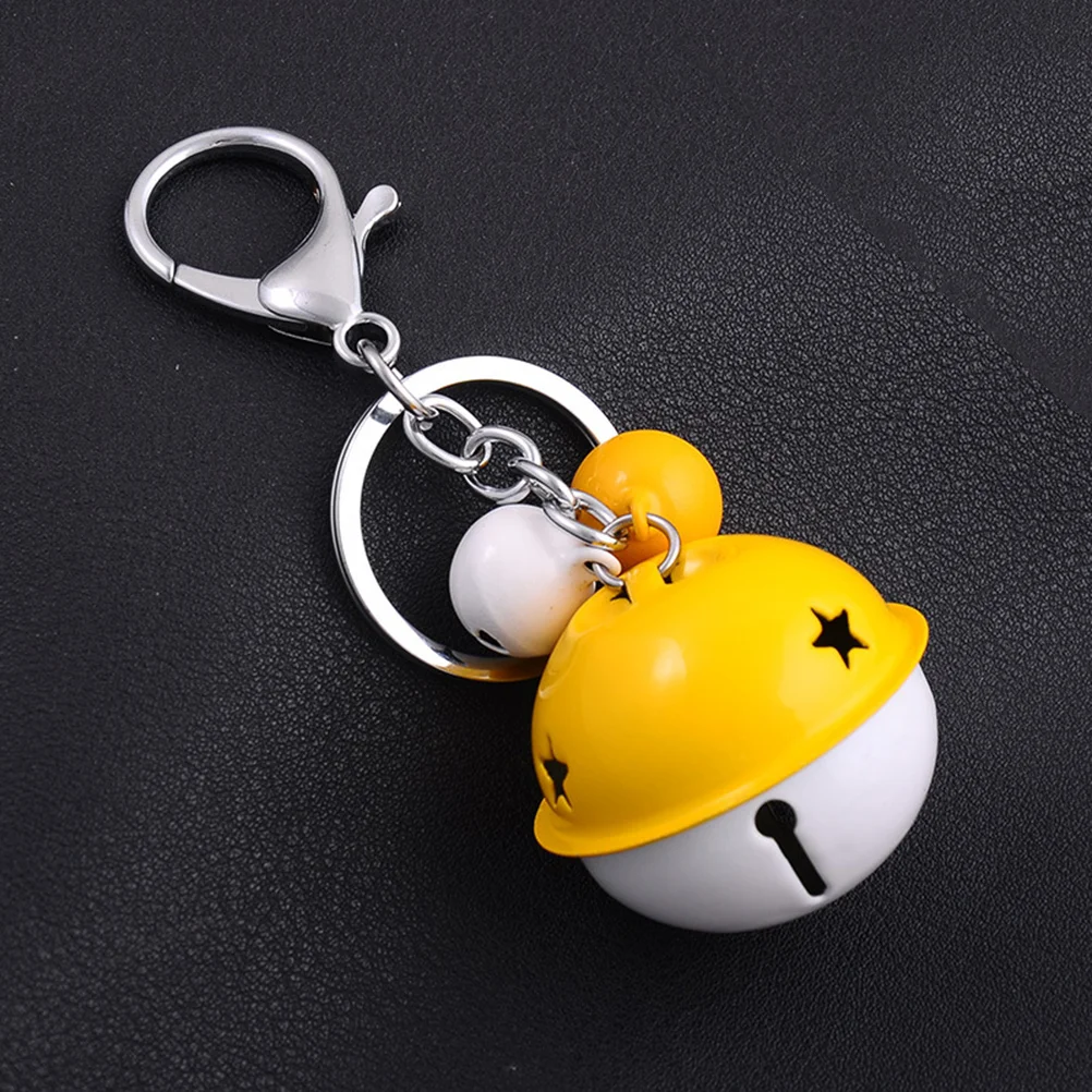 10 Pcs Bell Key Ring Creative Keychain Pendant The Lovers Mixed Color Keychains