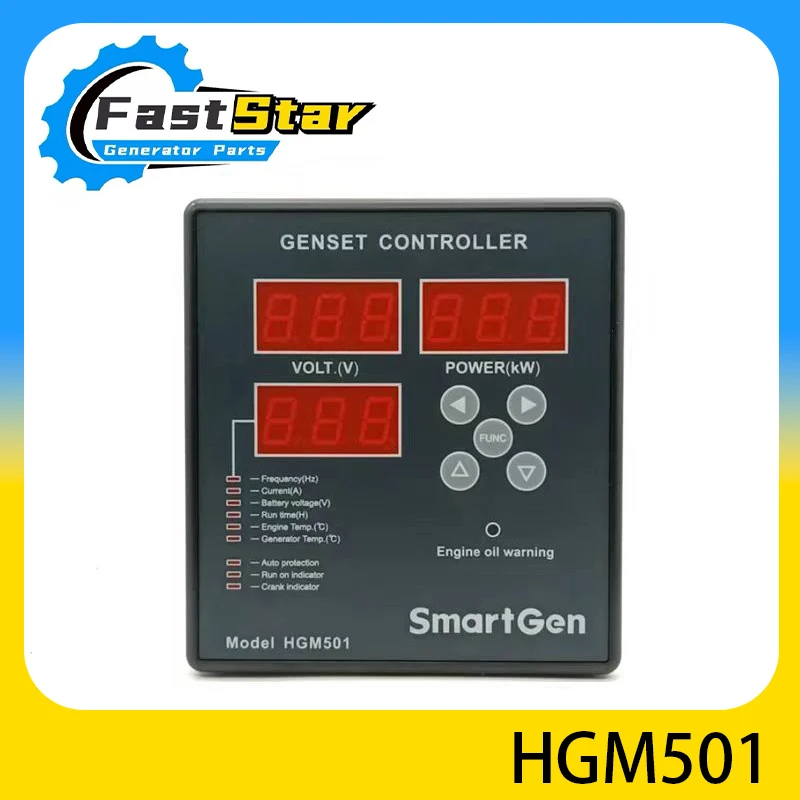 Kit Xeon HGM501 Gasoline Genset Single Phase Generator Auto Start Stop kipor Small Digital Controller HGM501-S03