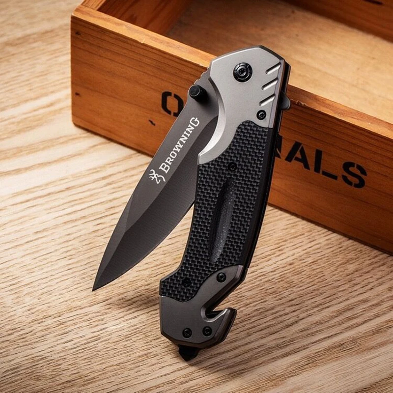 Folding Knife Portable Outdoor Knife Camping Survival High Hardness Swiss Multi Functional Military Knife Field Survival Tool