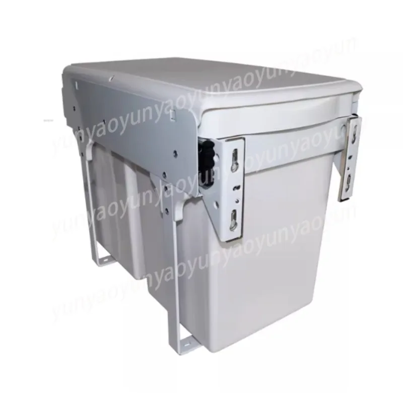 Kitchen Sorting Trash Can, Pull-out Cabinet, Sink Cabinet Trash Can, Square Cabinet Inner Cabinet Door Hidden Trash Can