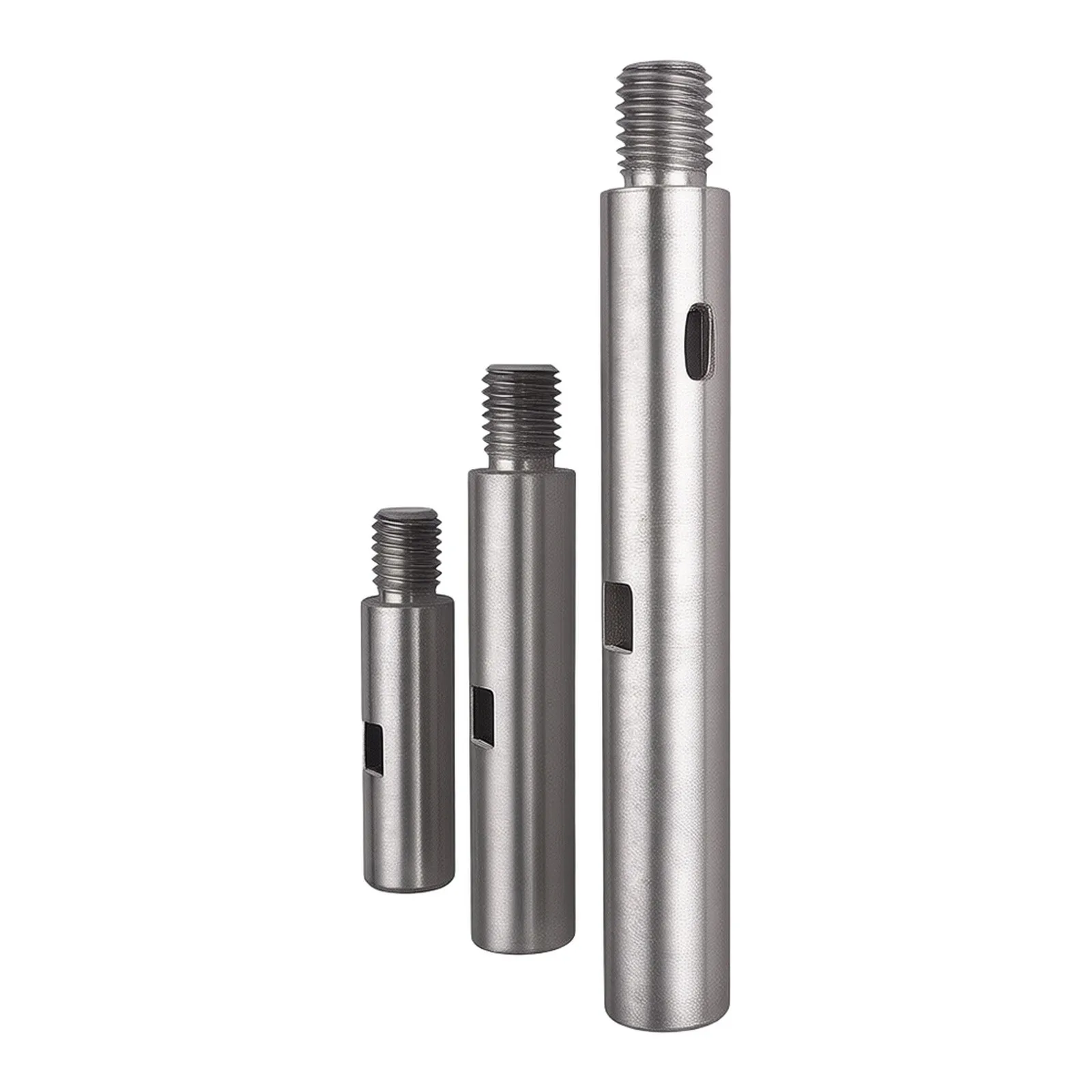 Polishing Machine Extension Rod Connecting Rod Extension Rod Rotary Polisher 75mm Adapter Rod Aluminum Alloy Extension Shaft for