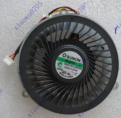 New Original Fan For Lenovo Ideapad Y570 Y570A Y570P Y570N Y570NT Laptop CPU Cooling Fan