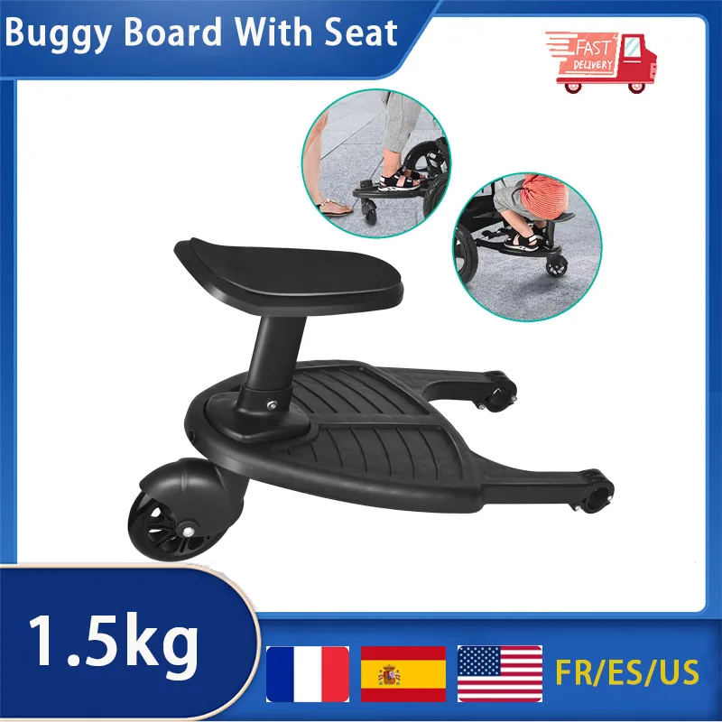 

Universal Board Pedal Second-Child Artifact, Big Child Baby Trolley, Children's Auxiliary Tools, Travel Trailer, Small Tail Car