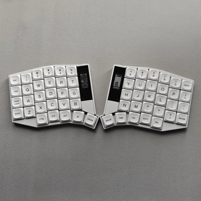 分割キーボード Sofle ロープロファイル ZMK choc v1/v2対応 分割キーボード Sofle ロープロファイル ZMK choc v1/v2対応