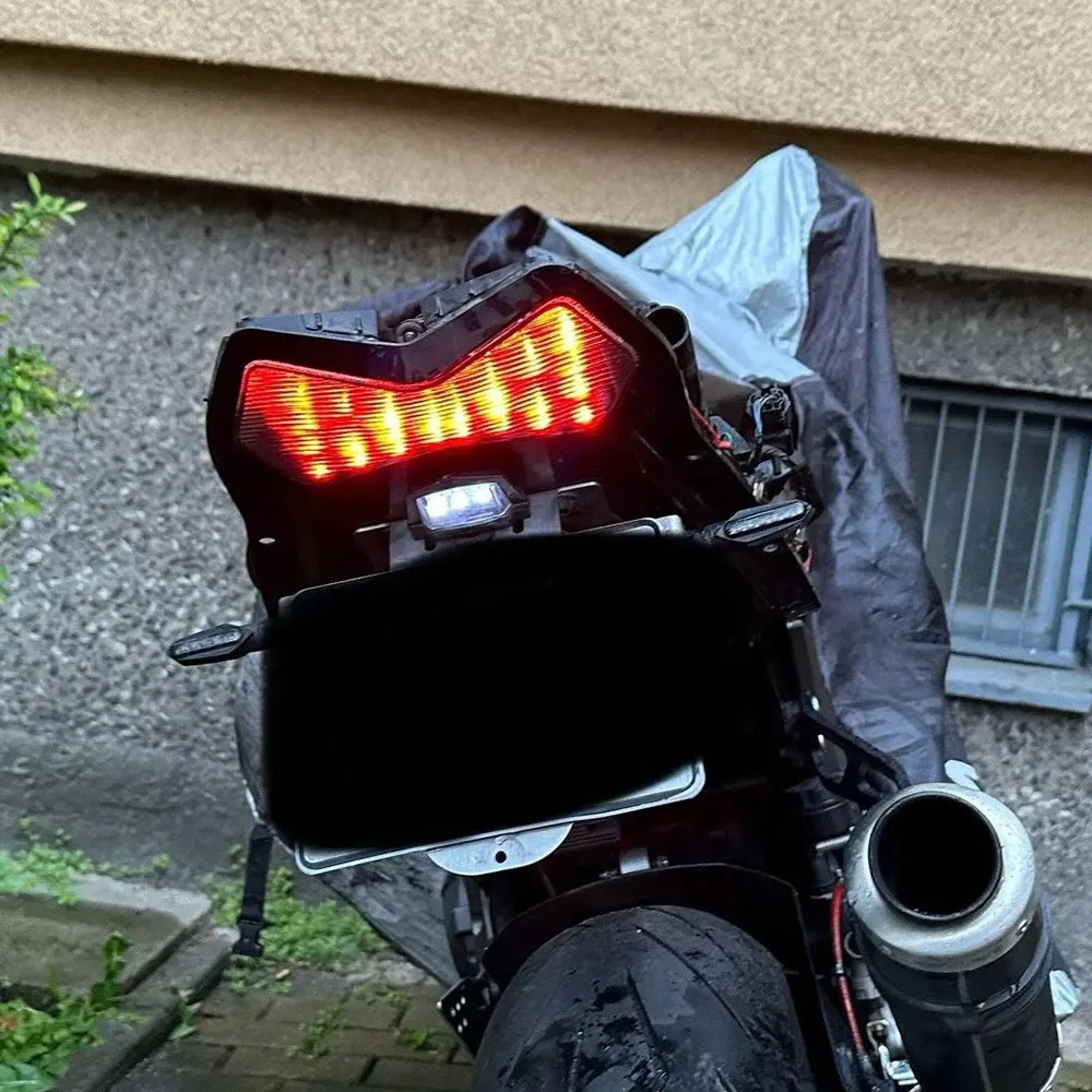 

Для Kawasaki ZX-6R ZX6R 2003 2004 Z 750 2003-2006 Z 1000 2003-2005 мотоциклетный светодиодный задний стоп-сигнал, задний указатель поворота