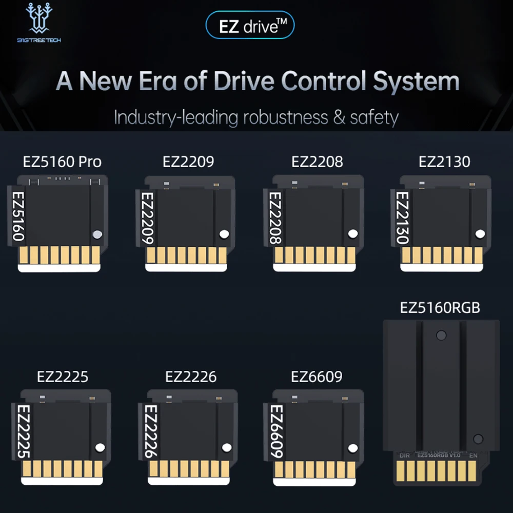 BIGTREETECH-EZサイレントドライバー,ステッピングモーター,メインボード,vs tmc2209,ez2209,ez5160,pro 57,skr3