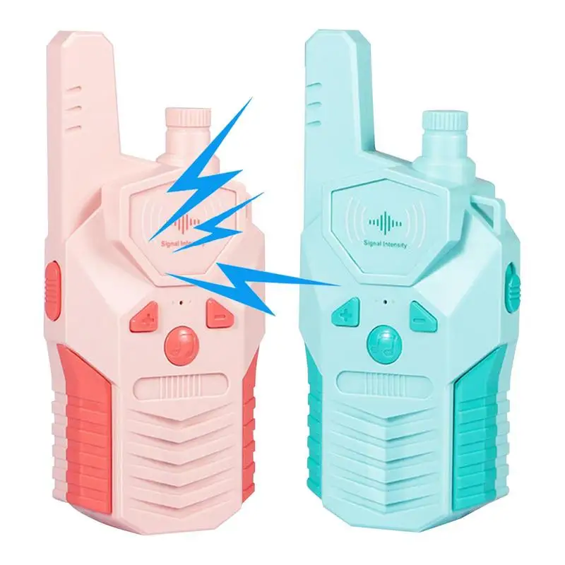 Walkie Talkie For Kids 1pair Children's Walkie Talkie Mobile Phone Toy With Cute Appearance Breakage Protection And Auto Squelch