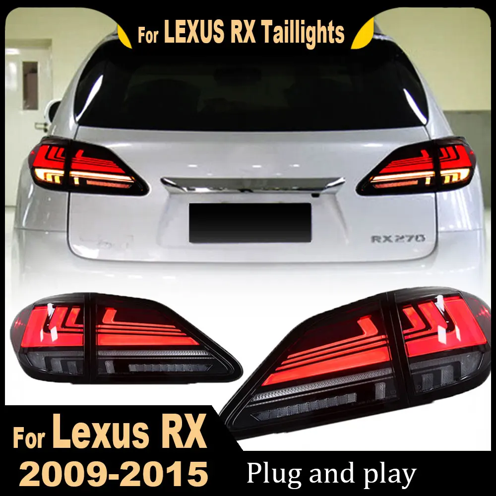 New LED Tail Lamp For Lexus RX Taillight RX270 RX350 RX450H 2009-2015 Upgrade Modified Dynamic Signal Tail Lamp Auto Accessories