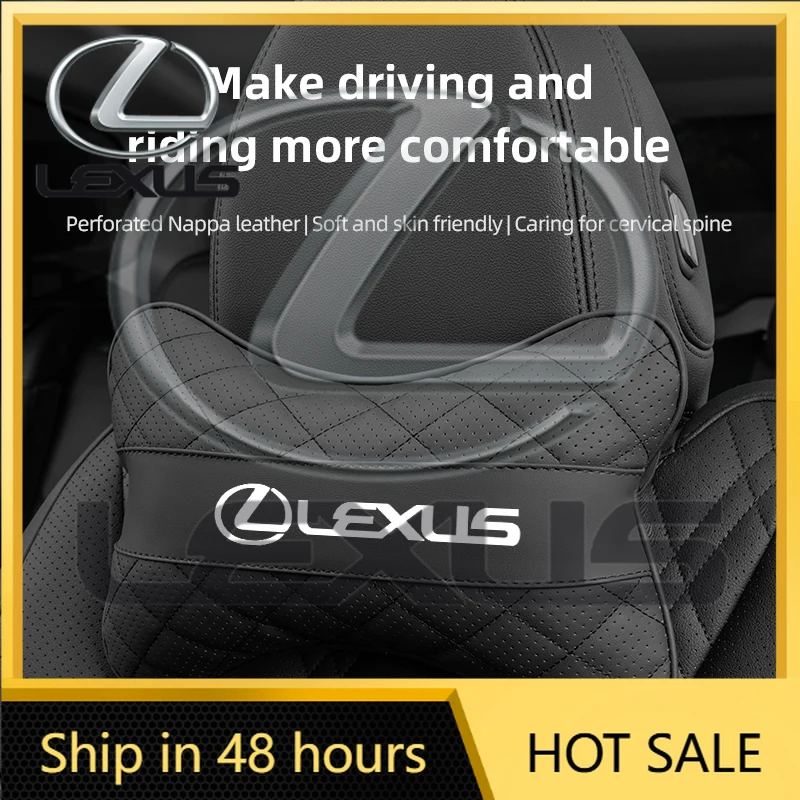 

2026 Hot Interior Stickers Car Seat Head Support Cushion Lumbar Pillow Interior Accessories For Lexus FSPORT LBX NX RX 350h 450h
