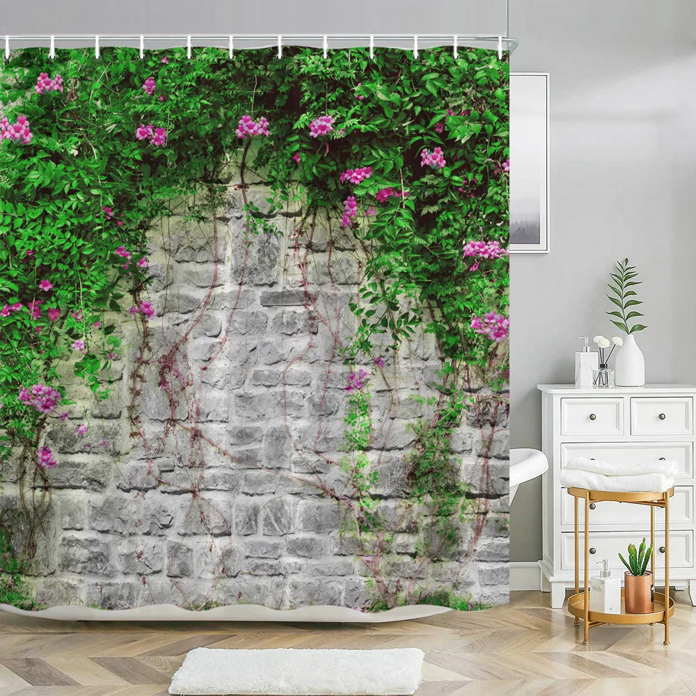 

Морская звезда, пляжная занавеска для душа, ракушки, деревенские деревянные доски, пальмы, природный пейзаж, занавески для душа с принтом, декор для ванной комнаты