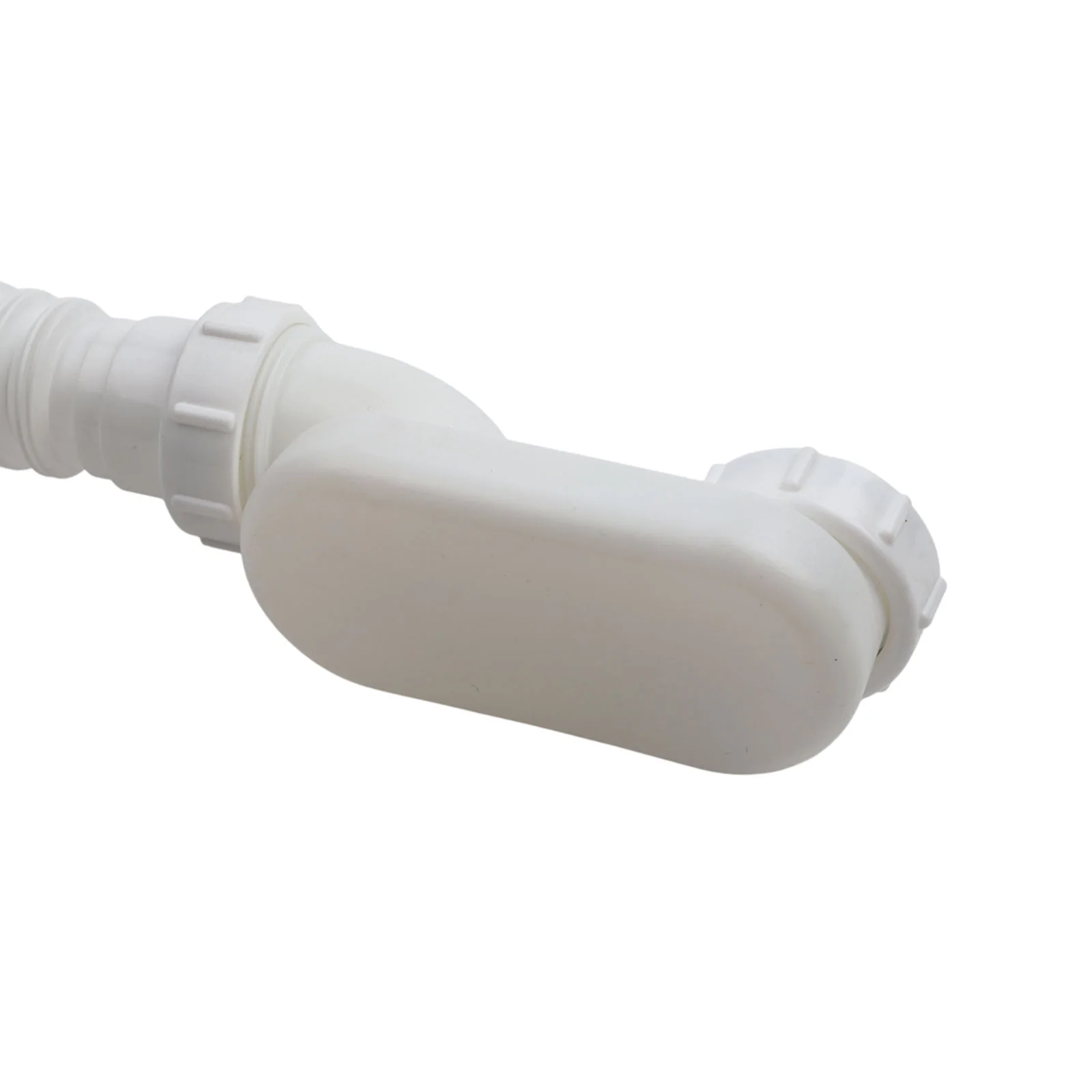 P-Trap Design Bathtub Compatible Flexible Bathtub Drain Pipe Drain Pipe Easy DIY Installation Freestanding Tub