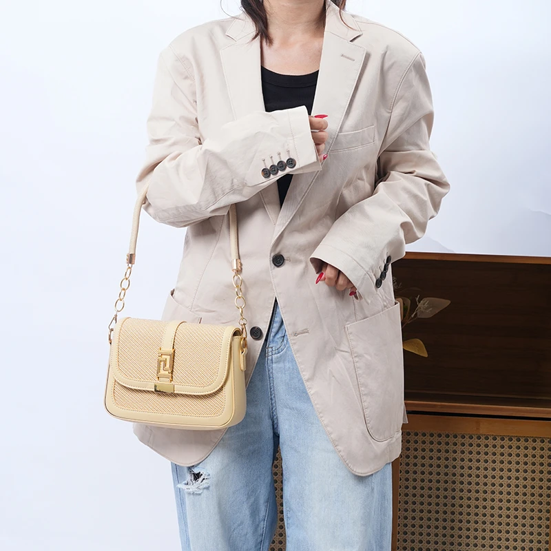 

Elegant Fashion Women's Leather Handbag Luxury Classic Designer Shoulder Bag Crossbody Tote For Stylish Ladies