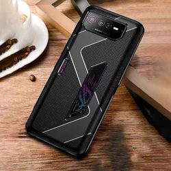 Gaming Case for Asus ROG Phone 8 Pro 7 6 Cover Anti-fingerprint Silicone Soft Anti-knock Shell for ROG Heat dissipation Fundas