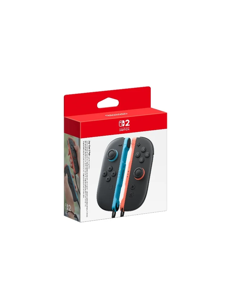 Nintendo Switch 2 Joy-Con 2 paar - Lichtblauw/Lichtrood Compatibel met NS2 Hall Effect joystick Magnetische verbinding Muismodus - afbeelding 2