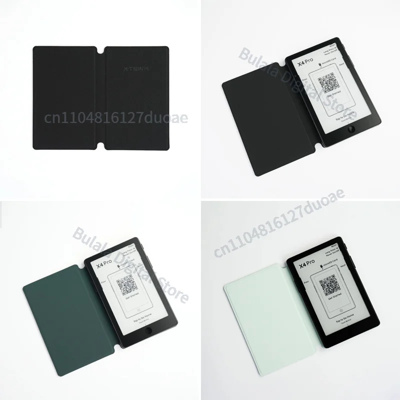 For XTEINK X4pro 4.3 Inch E-ink Reader Case Replace Magnetic Shell Multicolor Protective Case Accessories