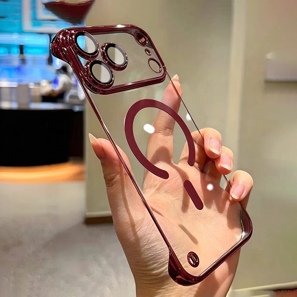 Nova capa transparente para iP - Ultra Thin Frameless Phone Cover avaliação e preço