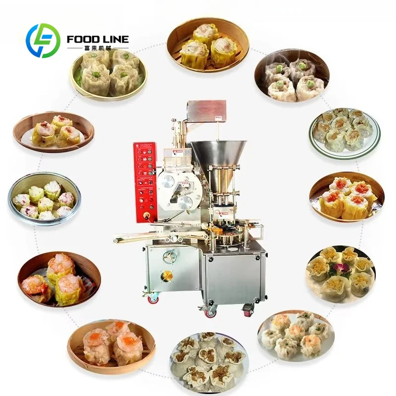Industrial Dim Sum Machine Fully Automatic CE ISO9001 Certification 220V Customized Soup Dumpling Steamed Stuffed Bun Equipment