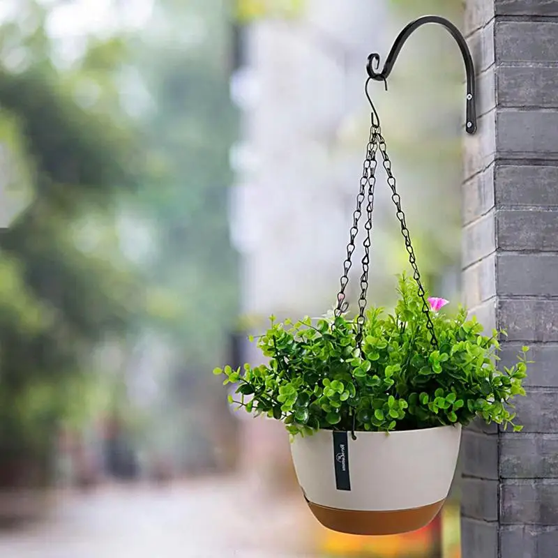 

Hanger Planter Gardening Flower Pot Hanging Chain Home Decoration Draining Auto Watering Planting Basket for Garden Accessories