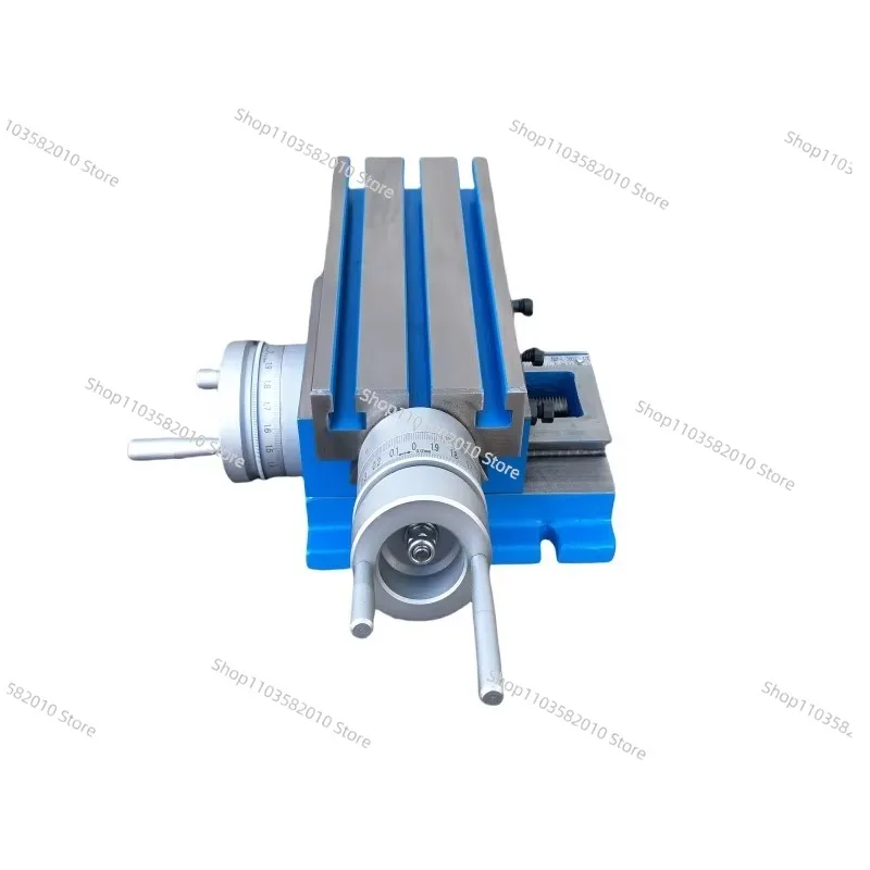 Precision Cross Slider Milling Drilling Table New Condition Shaft Cast Iron Fixed Cross Table