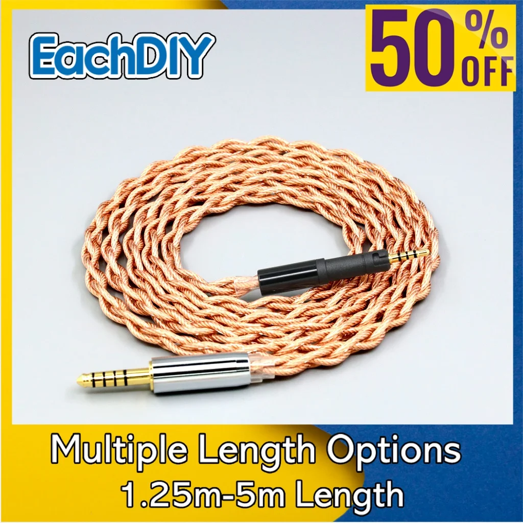 

Graphene 7N OCC Shielding Coaxial Mixed Earphone Cable For Sennheiser HD599 HD569 HD 560S HD559 hd560s LN008251