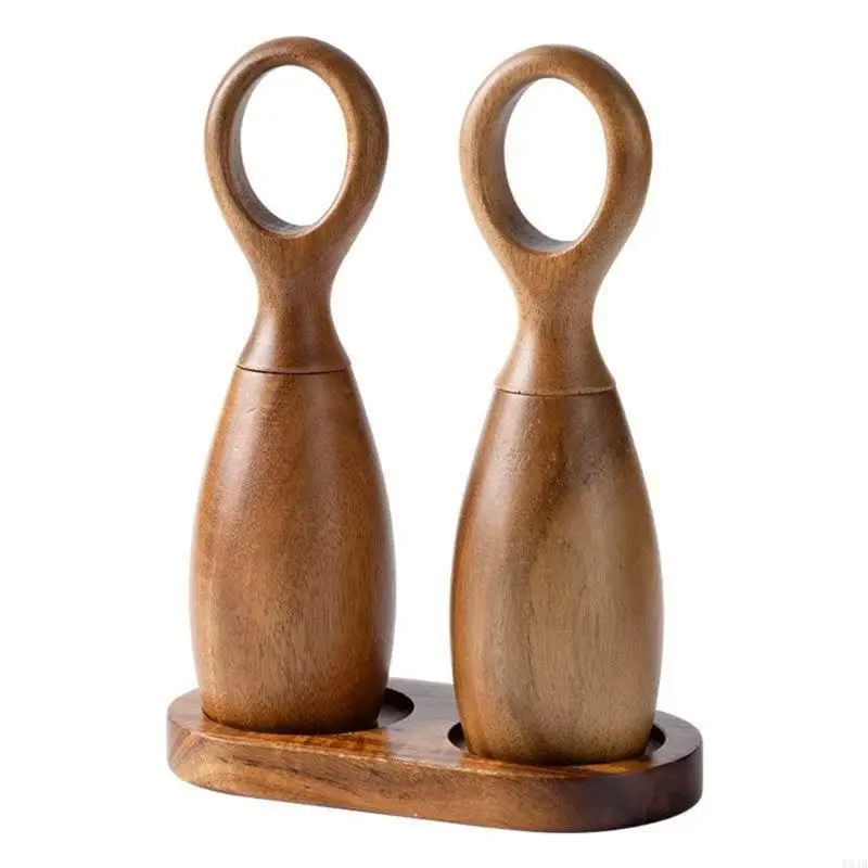 

KX4B 1set/3pcs Salt And Peppers Grinder Manual Peppers Mill Salt And Peppers Shakers With Ceramic Cores For Kitchen