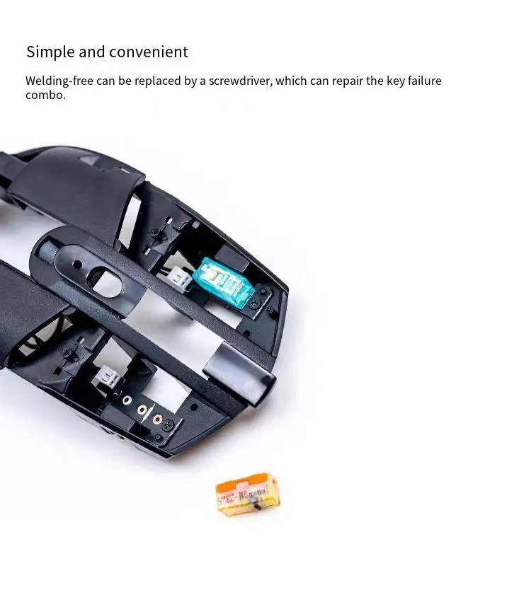 1Set Side Keys Board Lateral Buttons PCB For G304 Welding Free Accessories Assembly Micro Switch Circuit Board