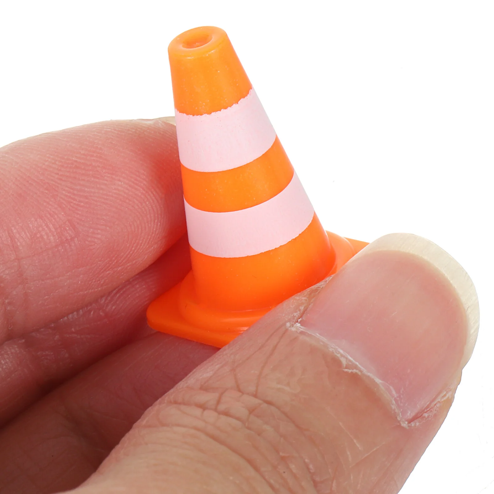 50/30/10Pcs Mini Traffic Cones Road Street Signs Toys Traffic Barricade Toys Construction Traffic Sign Toys Home decoration