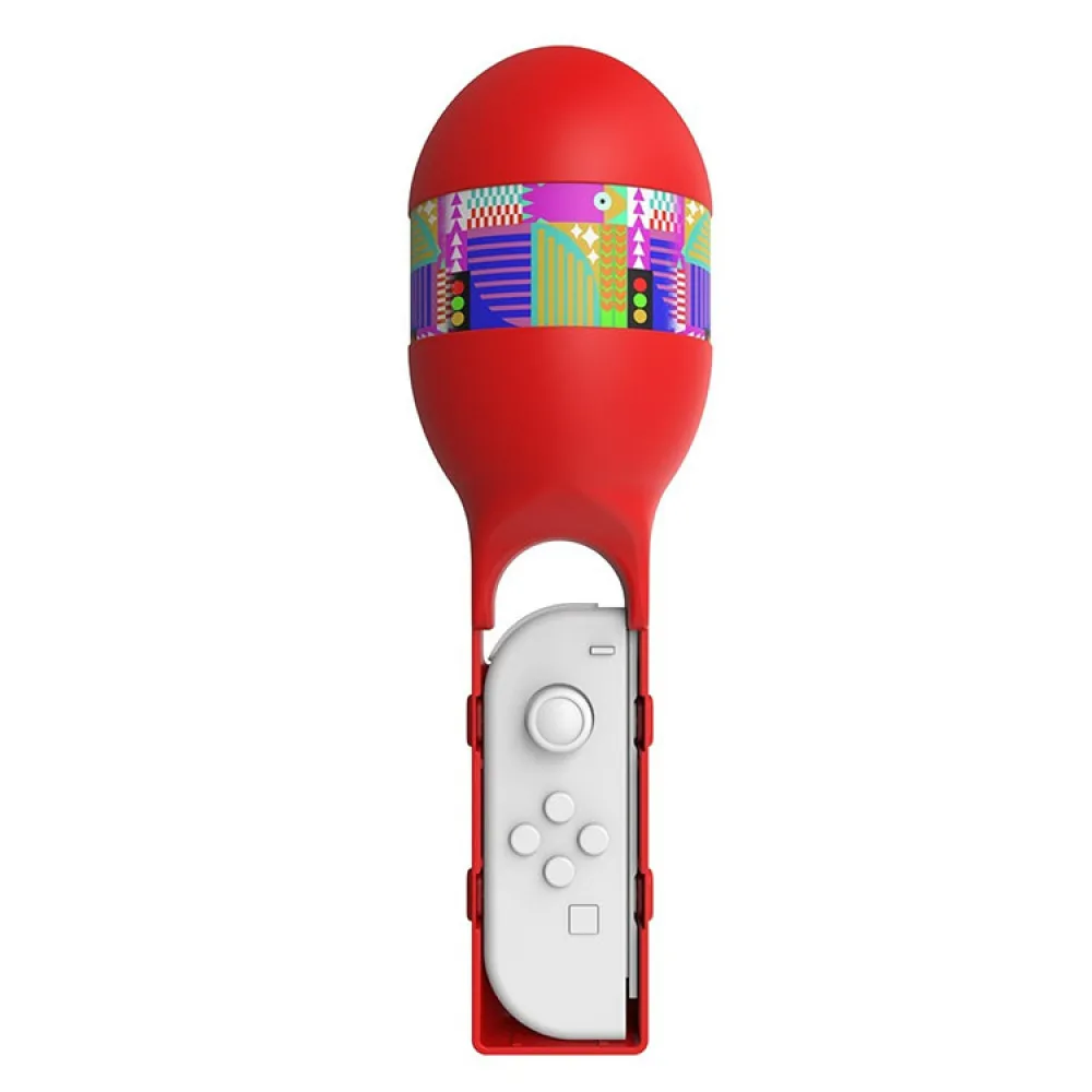 Controlador de agarre de juego Maracas, 2 piezas, accesorios, mango de martillo de arena para interruptor OLED, soporte para Gamepad