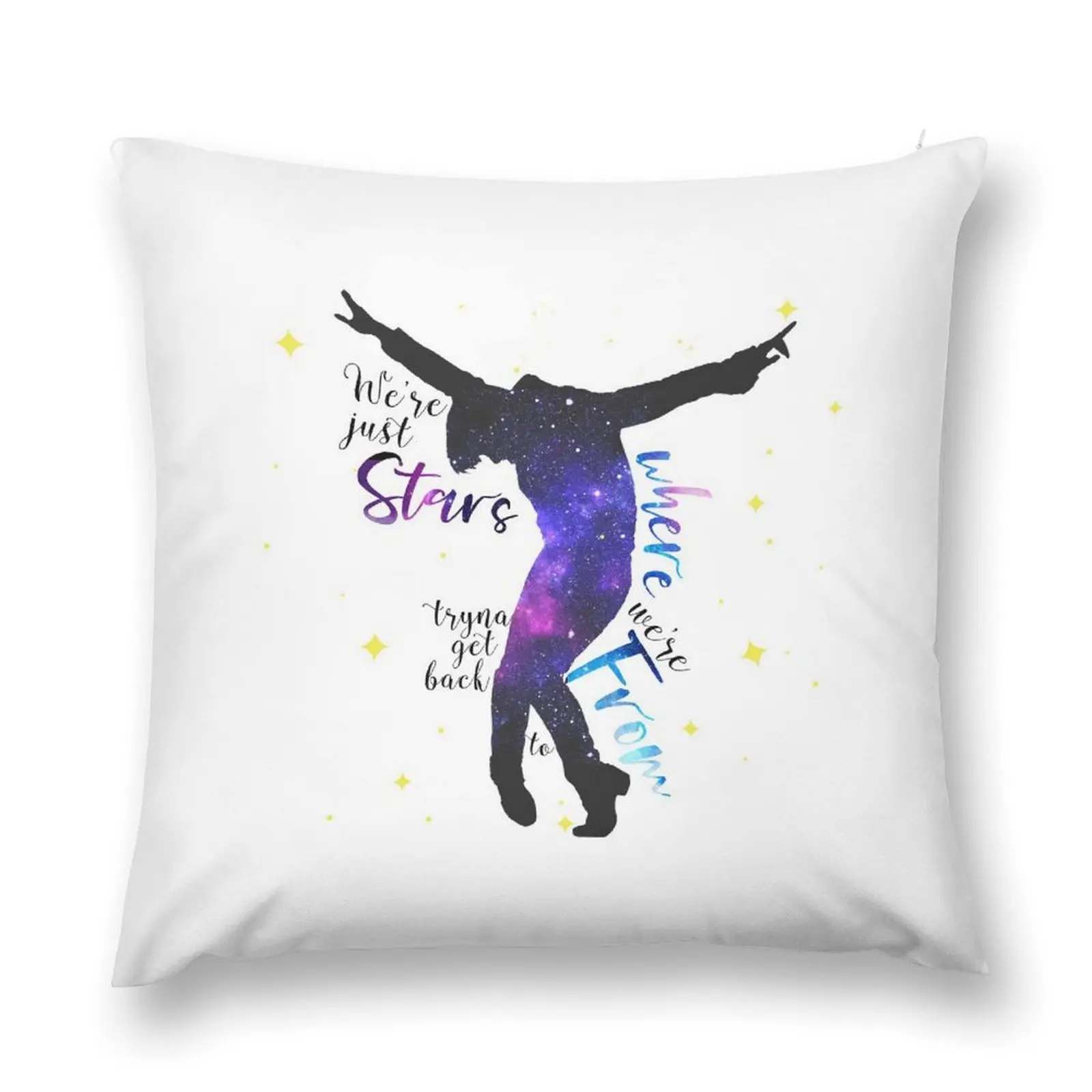 Mark Owen - Stars - Inspired Design Throw Pillow Room decorating items Throw Pillow Covers Decorative pillow case