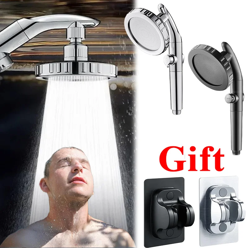 

Простая установка, фильтр высокого давления, насадка для душа, ручная экономия воды для аксессуаров для ванной комнаты, спа-массаж, съемный набор распылителей