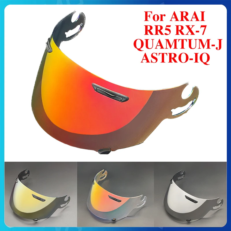 Lente para casco de motocicleta para ARAI RR5 RX-7 QUAMTUM-J ASTRO-IQ visera para casco protector de parabrisas gafas visera accesorios para casco