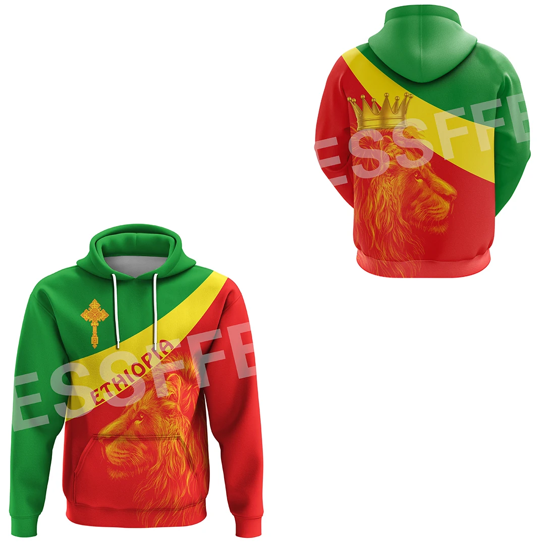 

Africa Country Flag Lion Ethiopia Church Reggae Tribel Tattoo Streetwear Tracksuit 3DPrint Unisex Casual Funny Jacket Hoodies 10