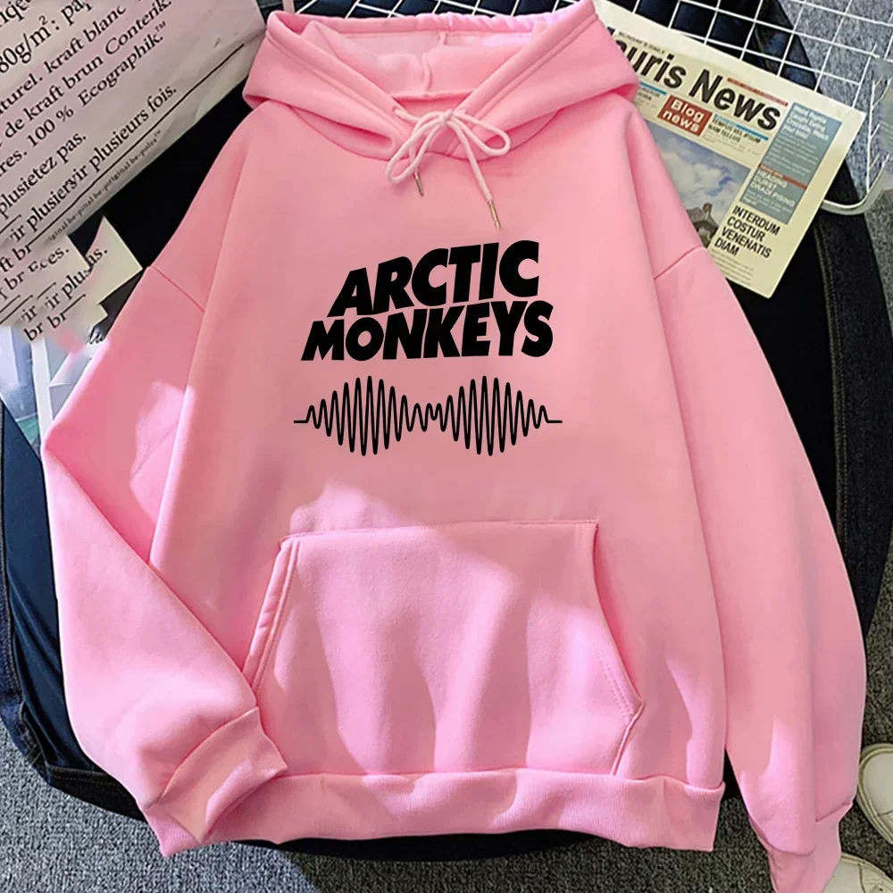 Men and Women with Arctic Monkey Print Hoodie Hip Hop Jackets Rapper Sweater Unisex Clothing Autumn Fashion