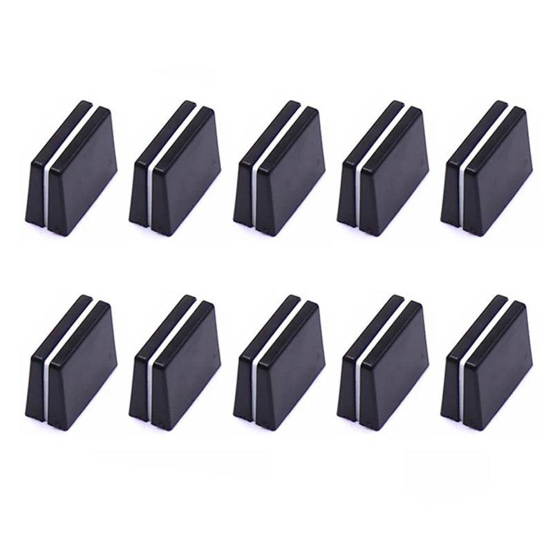 10Pcs Fader Caps Mixer Fader Slider Knobs Replacement Buttons Caps For Mixer Console Accessories