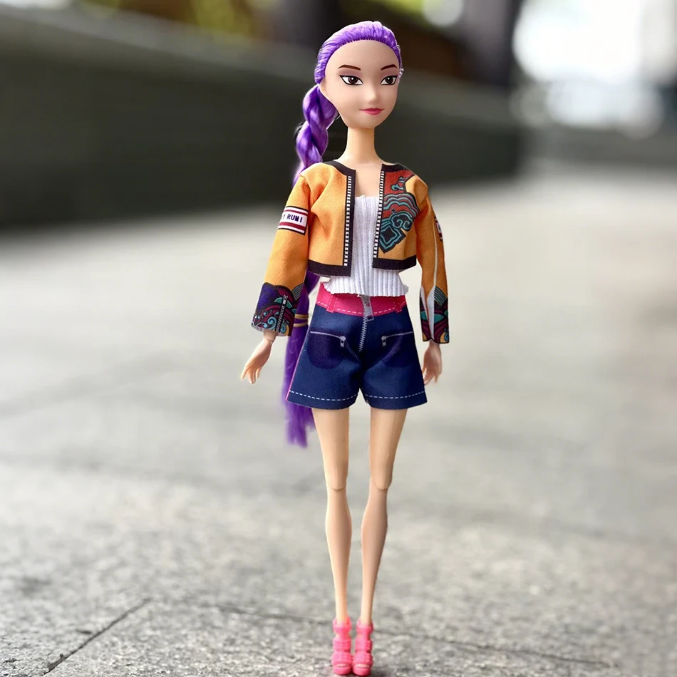 Anime Kpop chasseurs de démons figurine poupée jouet Rumi Mira Zoey belle princesse Kawaii modèle Collection jouet fille cadeau d'anniversaire
