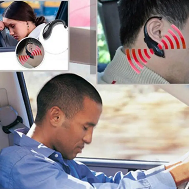 Car Driver Sleepy Reminder AntiSleep Road Safety Warning Nap Zapper Dolphin Type Ear Mounted Driving Alarm Road Safe Accessories