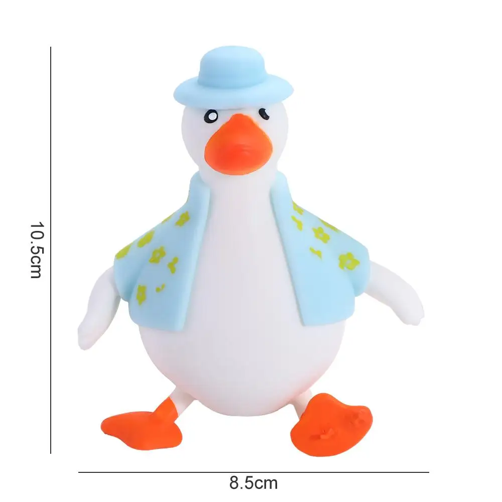 Duck Shape Slow Rising Squeeze Toy Animal Cartoon Stress Relief Toy Tpr Anti-stress Slow Rebound Toy Birthday Gift