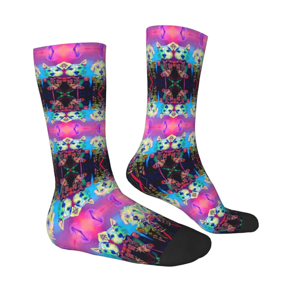 THE RAINBOW CZARS Sock Printed Man Polyester