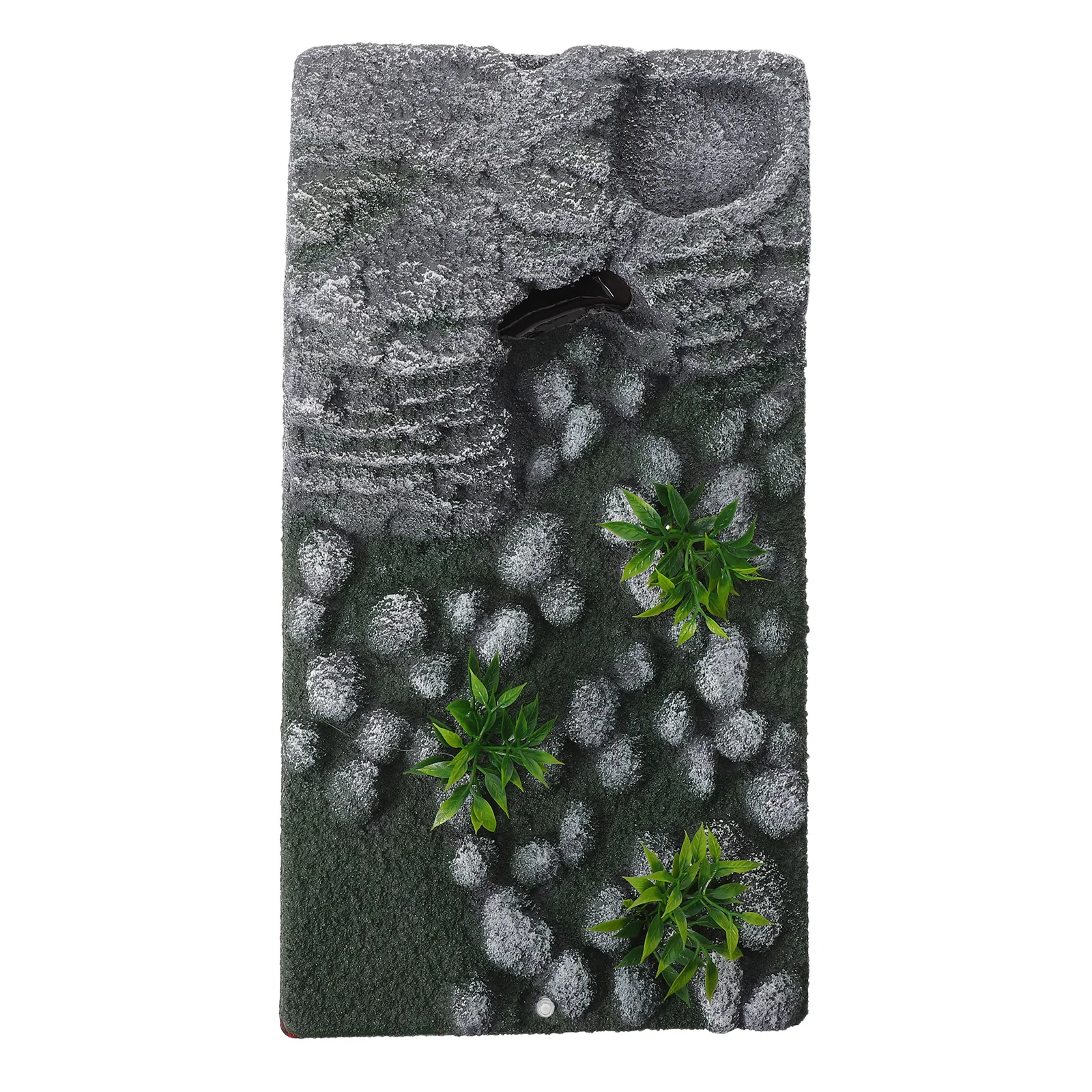 

Pet Basking Platform With Ramp Sturdy Turtle Dock For Tank Natural Aquatic Turtle Decor Multi Functional Island Platform