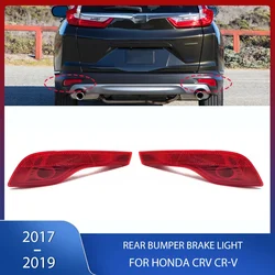 Car Rear Bumper Garnish Reflector Fog Light Stop Warming Brake Lamp For Honda CR-V CRV 2017 2018 2019 34550TLYH01 34500TLYH01