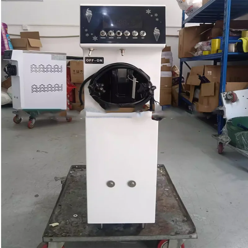 

Commercial 220V Stainless Steel Automatic Countertop Ice Cream Machine