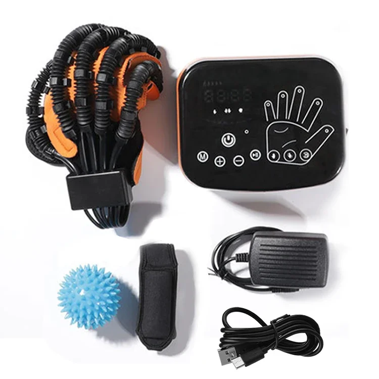 Rehabilitation Glove Pneumatic Home Stroke Patient Mirroring Hand Exercise Training ABS US 1 Year