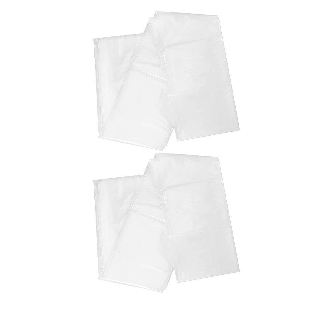 

2 pcs Mattress Packaging Bags Plastic Storage Pouch Transparent Design Moving Covers Queen Size Air Bed Bag
