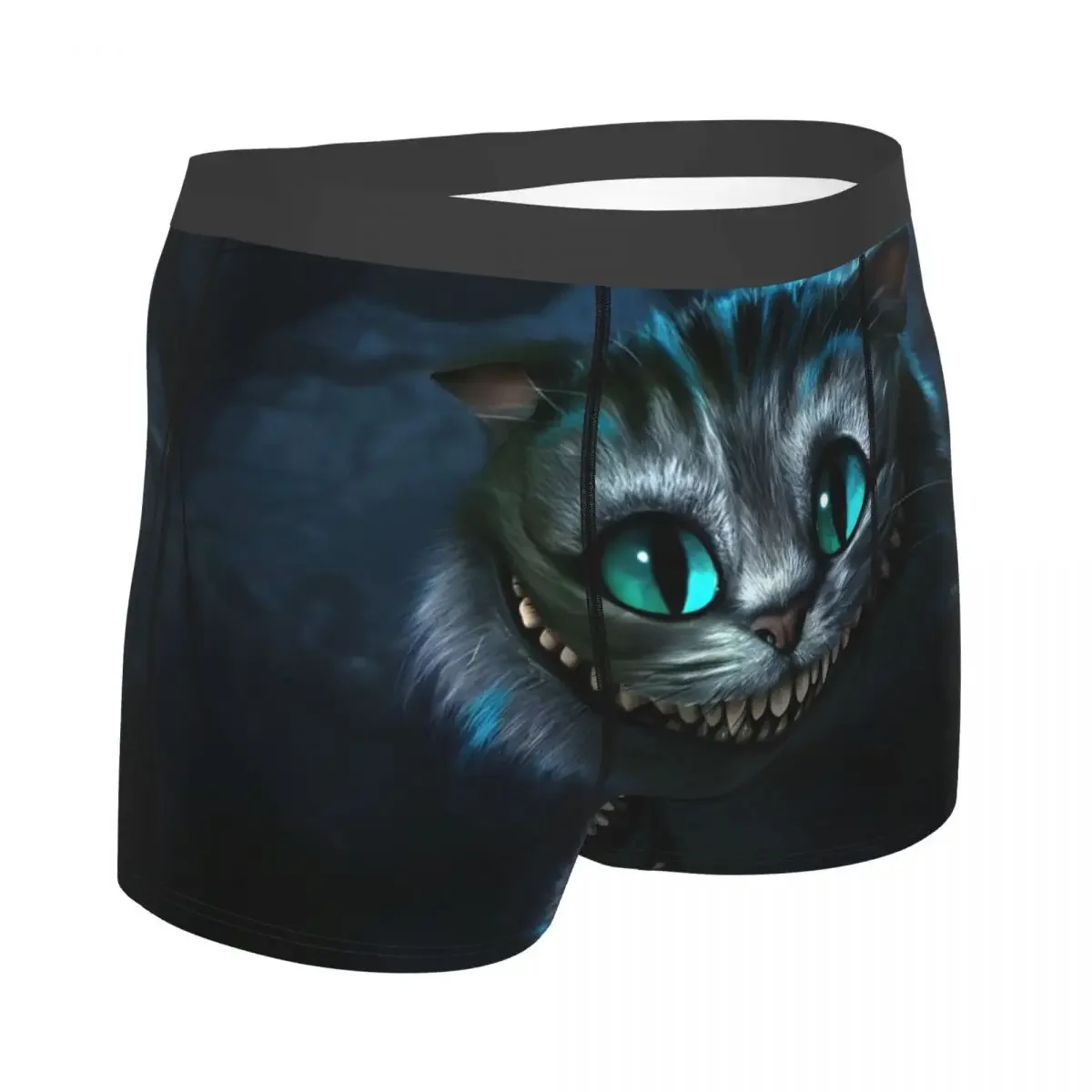 Cat Smile Face Underpants Breathbale Panties Male Underwear Ventilate Shorts Boxer Briefs