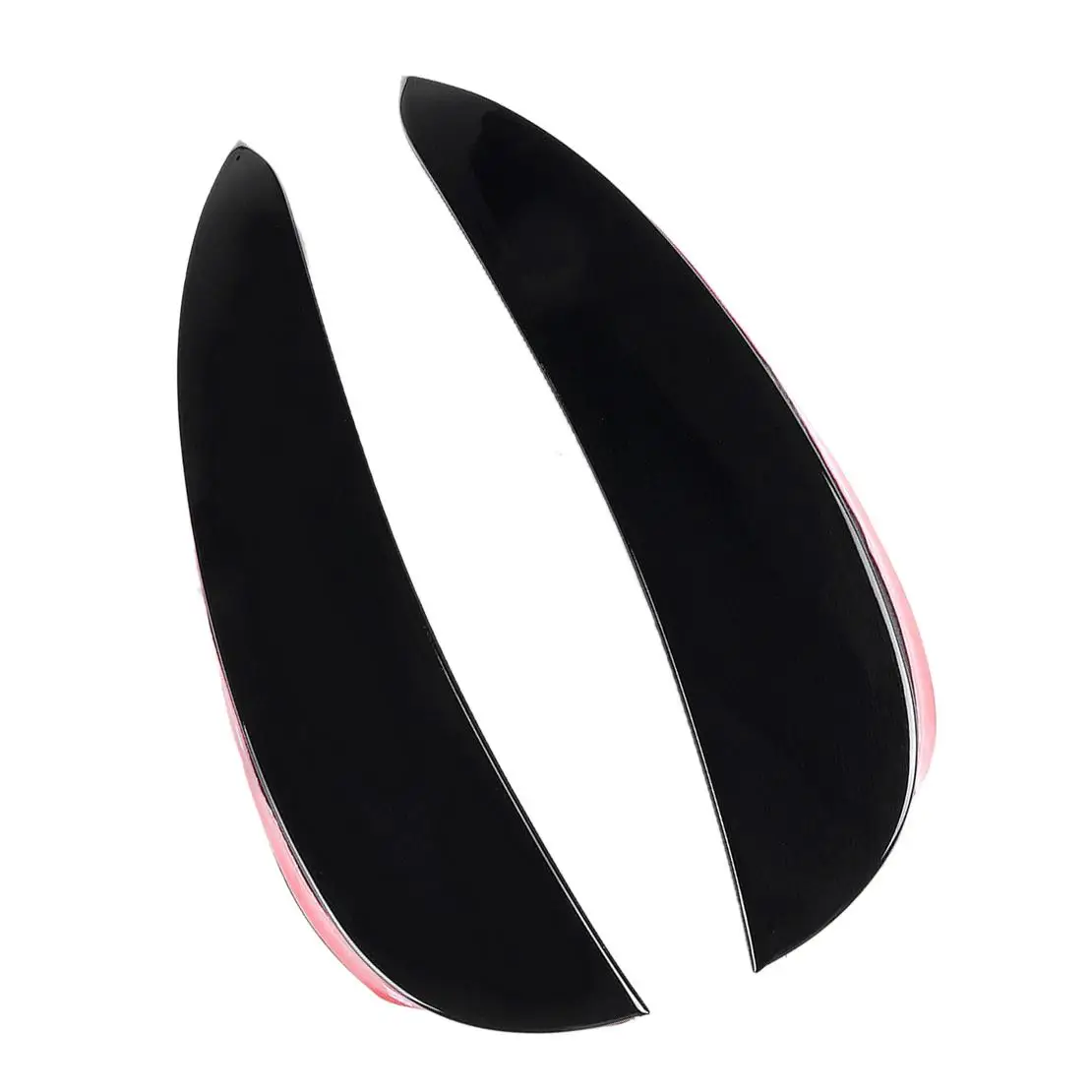 

1 Pair Car Front Bumper Vent Fin Canard Flaps Fit For Mercedes Benz E W213 Sedan E200d E200 E300 E350 E400 4DR 2016 2017 2018