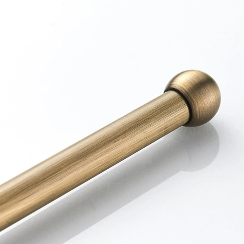 ABXF Juego de accesorios de baño de 2 piezas: toallero y soporte de papel higiénico, soporte de pared de latón antiguo, bronce cepillado