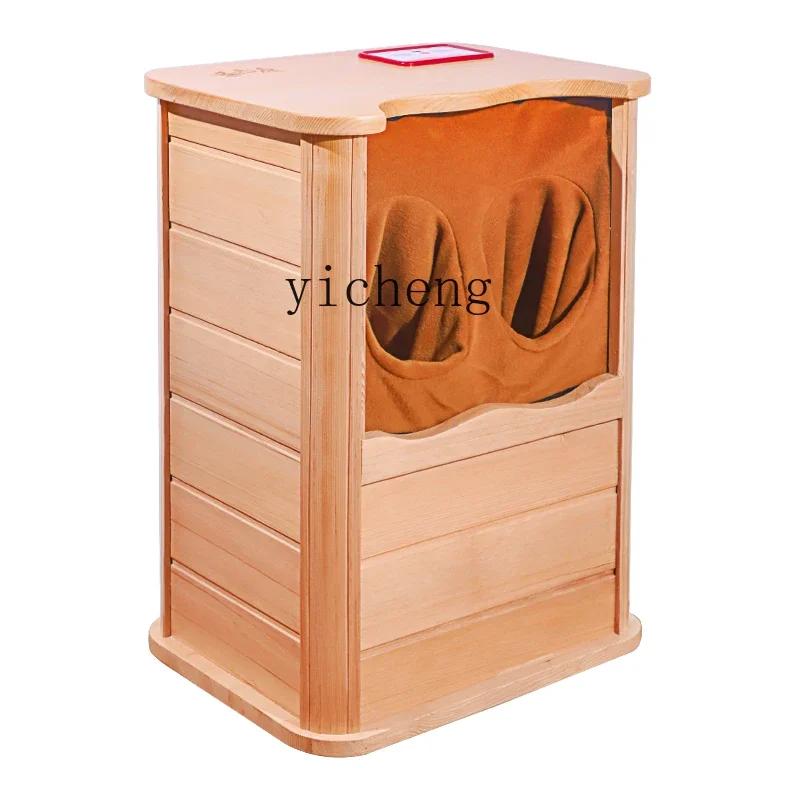 XL Far Infrared Foot Tub Massage Pedicure Steaming Bucket Steamed Dumplings Foot Bath Cabinet Household