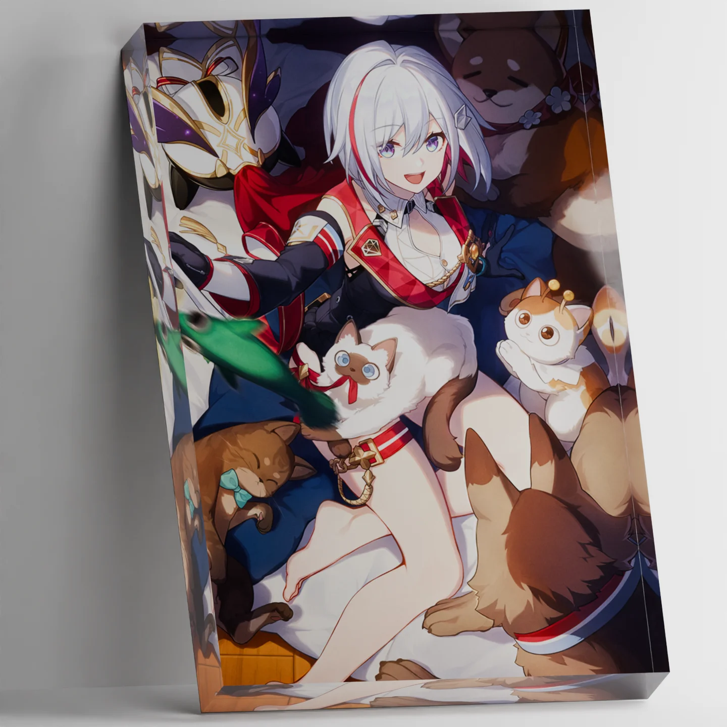 

Honkai Star Rail Topaz & Numby Acrylic Block Stand Figure IPC Ten Stonehearts Jelena Game Character Display Ornament Anime Gift